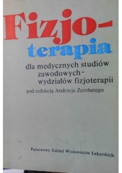 Fizjoterapia dla medycznych studiów zawodowych- wydział fizjoterapii
