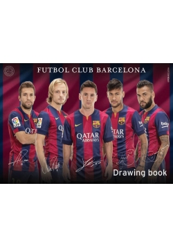 Blok rysunkowy A3/20K FC Barcelona