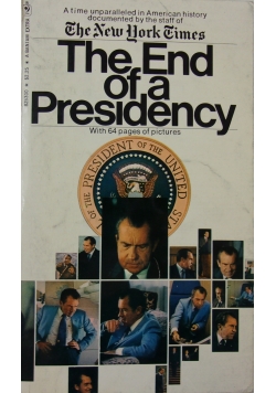 The end of a presidency