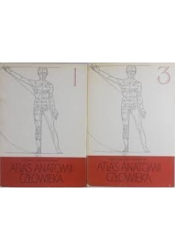 Atlas anatomii człowieka Tom 1 i 3