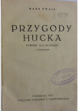Przygody Hucka, 1933r.