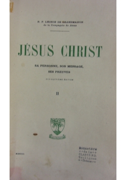 Jesus Christ I, 1928 r.