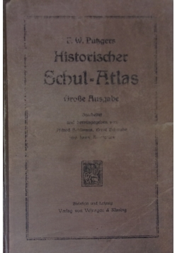 Historischer Schul-Atlas, 1925 r.