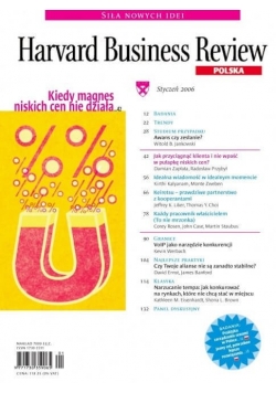 Harvard Business Review Nr 1 Kiedy magnes niskich cen nie działa