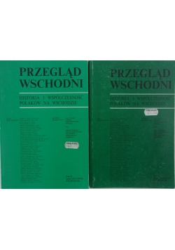 Przegląd wschodni - 2 książki