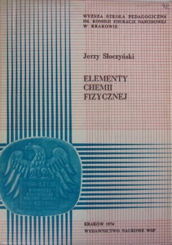 Elementy chemii fizycznej