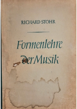 Formenlehre der Musik
