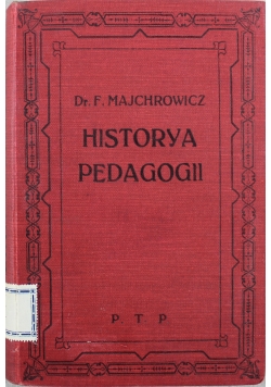 Hystorya Pedgogii 1907 r.
