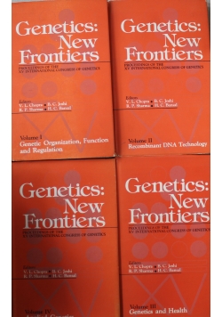 Genetics New Frontiners 4 tomy