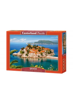 Puzzle 2000 Sveti Stefan - Montenegro CASTOR