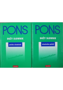 Duży słownik polsko niemiecki i niemiecko polski 2 książki