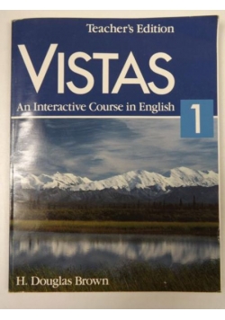 Vistas an Interactive Course in English 1