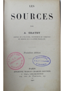 Les Sources 1901 r.