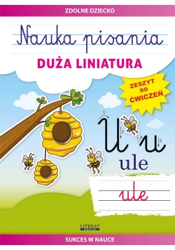 Nauka pisania Duża liniatura
