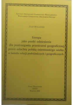 Europa jako punkt odniesienia dla postrzegania przestrzeni geograficznej