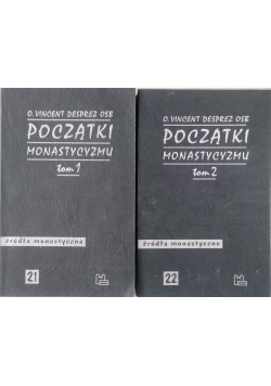 Początki monastycyzmu, zestaw 2 książek