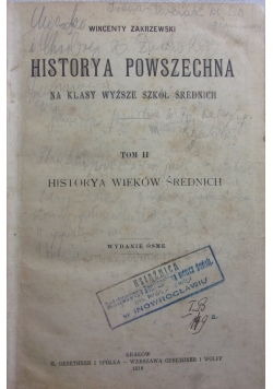 Historya Powszechna, Tom II, 1918 r.