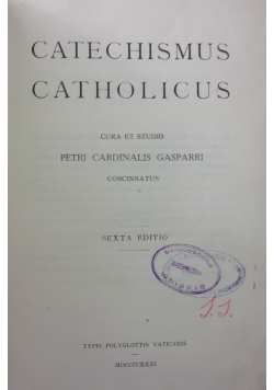 Catchismus Catholicus