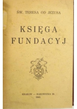 Księga fundacyj, 1943 r.
