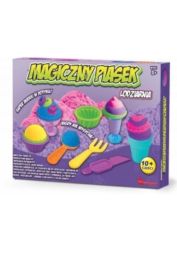 Magiczny piasek - Zestaw lodziarnia