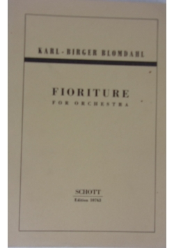 Fioriture For Orchestra, 1950r.