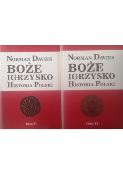 Boże igrzysko, historia Polski. Zestaw 2 książek