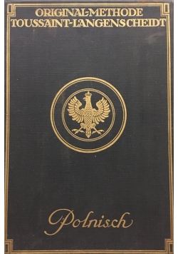 Original Methode Toussaint Langenscheidt Polnisch Kursus I und II,
