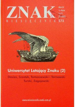 Znak miesięcznik nr 573