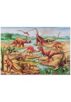 Puzzle podłogowe Dinozaury