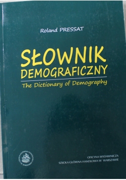 Słownik demograficzny