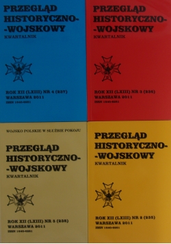 Przegląd Historyczno - Wojskowy,  nr. 2- 4