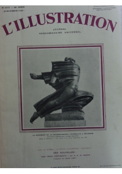 L'illustration journal hebdomadaire universal prix du numero 4 fr.
