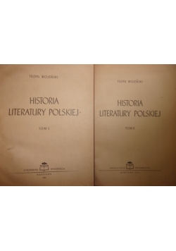 Historia Literatury Polskiej ,Tom I i II, 1946 r.