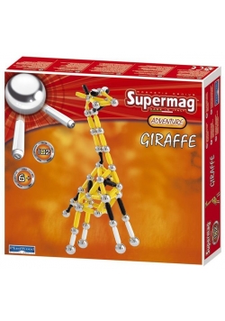 Klocki magnetyczne. Supermag - Żyrafa