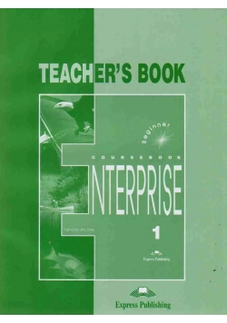 Enterprise 1 Teacher's book