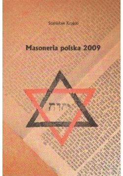 Masoneria polska 2009 plus autograf Krajewskiego
