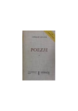 Poezje, Tom I