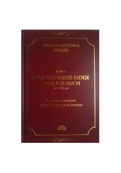 Najdawniejsze dzieje ziem polskich (do VII w.). Tom I