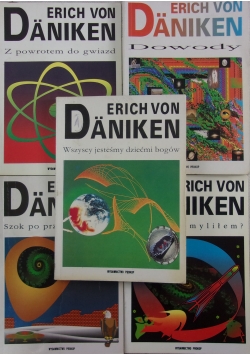 Erich von Daniken zestaw 5 książek