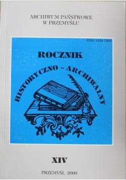 Rocznik  Historyczno -Archiwalny