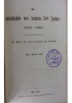 Die Geschichte der letzten 50 Jahre (1816-1866), 1867 r.