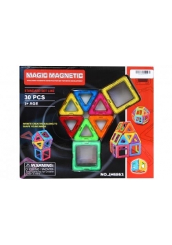 Klocki magnetyczne 30el