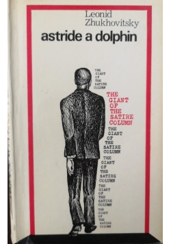 Astride a dolphin