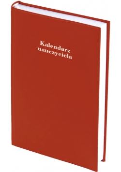 Kalendarz nauczyciela 2018/2019 B6 dzienny Albit czerwony