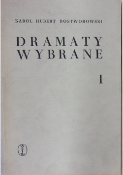 Dramaty wybrane tom 1