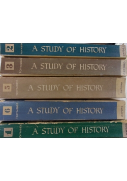 A study of history, zestaw 5 książek