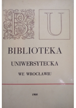 Biblioteka Uniwersytecka we Wrocławiu