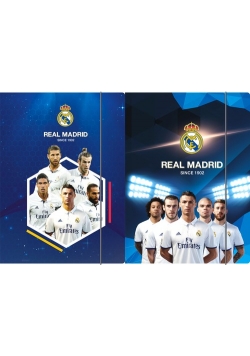 Teczka z gumką A4 Real Madrid 10 sztuk mix