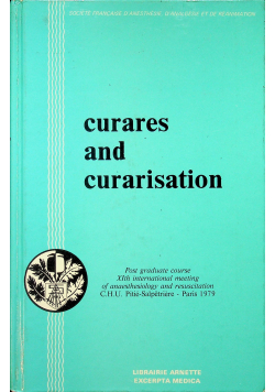 Curares and curarisation