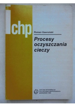 Procesy oczyszczania cieczy